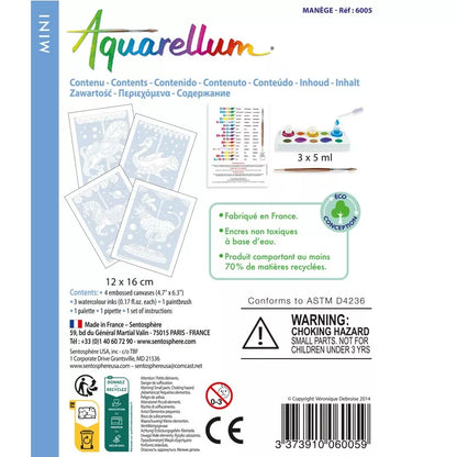 A package of Sentosphere Aquarellum Mini Manege paper.