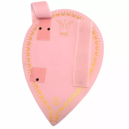 a Liontouch Queen Rosa Shield with gold trim.