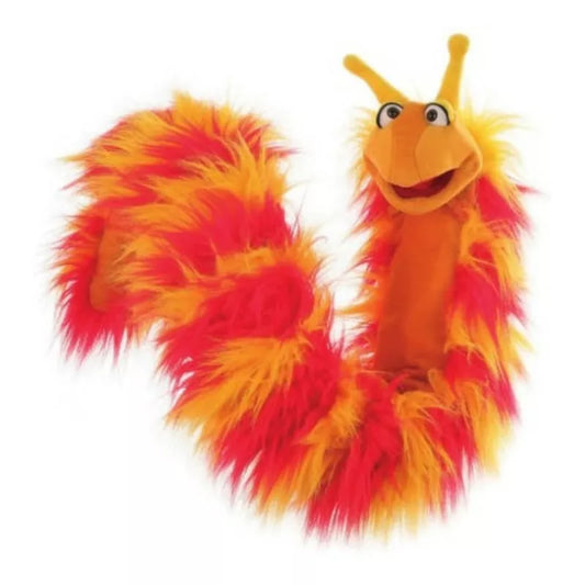 A close up of Living Puppets Reni Hand Puppet 130cm on a white background.