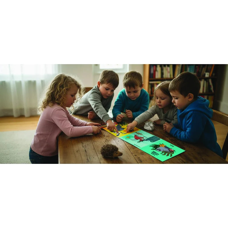 Irish Woodland Wildlife - Activity Book & Giant Colouring Poster